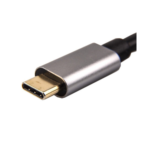 Aдаптер/ Aдаптер USB 3.1 Type-Cm --> DP(f) 4K@60Hz, Aluminum Shell, VCOM<CU422MB>