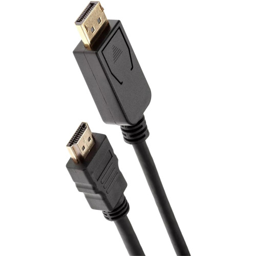 Кабель-переходник/ Кабель-переходник DisplayPort M-> HDMI M 1.8m iOpen (Aopen/Qust) <ACG494-1.8M>