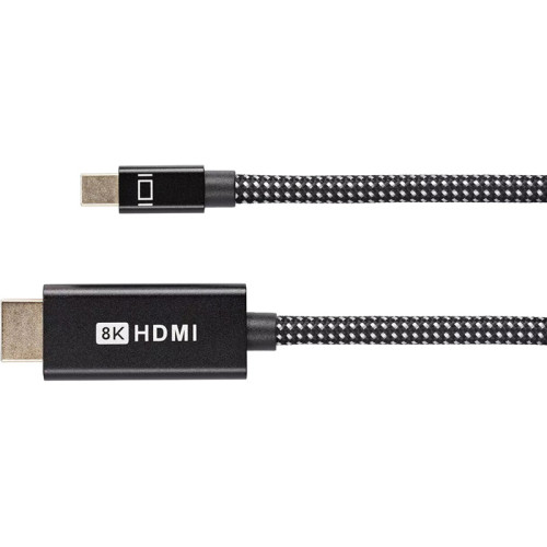 Кабель/ Кабель miniDisplayPort M-> HDMI M 4K@120Hz/8K@30Hz 1.8m Telecom,оплетка (TA820M-1.8M) Кабель/ Кабель miniDisplayPort M-> HDMI M 4K@120Hz/8K@30Hz 1.8m Telecom,оплетка (TA820M-1.8M)