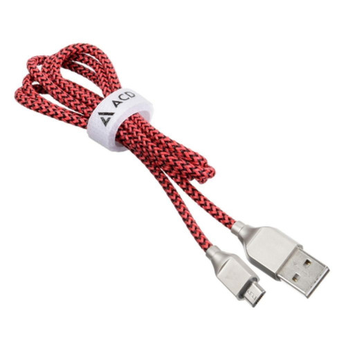 Кабели USB ACD USB кабель ACD-Titan MicroUSB ; USB-A Нейлон, 1м, красно-черный (ACD-U927-M1R) Кабели USB ACD USB кабель ACD-Titan MicroUSB ; USB-A Нейлон, 1м, красно-черный (ACD-U927-M1R)