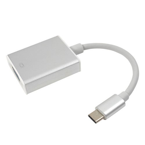 Greenconnect Переходник USB TypeC > VGA 15F Greenconnect серия Greenline, GCR-UTC2VGA