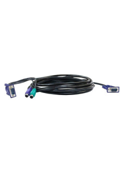 кабель/ DKVM-CB5 KVM Cable with VGA and 2 x PS/2 connectors for DKVM-4K, 4.5m.