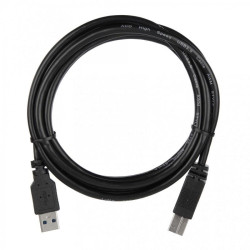 Кабель ACD Кабель ACD-U3ABM-20L  ACD-U3ABM-20L  USB 3.0, A male - B male, ТТХ:  ACD-U3ABM-20L  (7/0.12BC+HDPE)*1P+ (7/0.12BC+HDPE)*2C+7/0.12BC+AL *2P +7/0.16BC*2C+AL+7/0.12BC+B(80/0.12AL)PVC5.5, Черный, 2м (742088)
