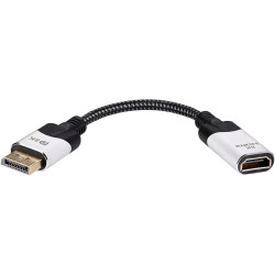 Адаптер/ Адаптер DisplayPort(M) ---> HDMI(F) 0.15m 8K@60Hz VCOM <CG6218M-0.15>