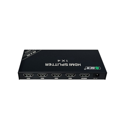 GCR Разветвитель HDMI 2.0, 1 на 4 выхода, 4К60Hz с функцией масштабирования Scaler, HDCP 2.3