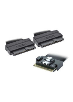 Кабель Supermicro CBL-SAST-1231LP-85 SlimlineLP x8 (STR) to 2x SFF 8639,2x4,PH4.2,35/35/30/3