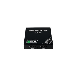 GCR Разветвитель HDMI 2.0, 1 на 2 выхода, 4К60Hz с функцией масштабирования Scaler, HDCP 2.3