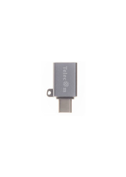 Переходник/ Переходник OTG USB 3.1 Type-C --> USB 3.0 Af  Telecom <TA431M>