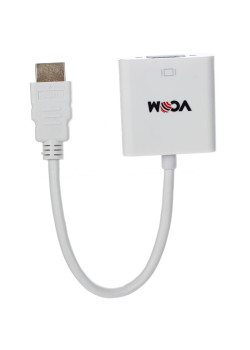 Кабель-переходник/ Кабель-переходник HDMI(M) ---> VGA(F)  VCOM <CG558>