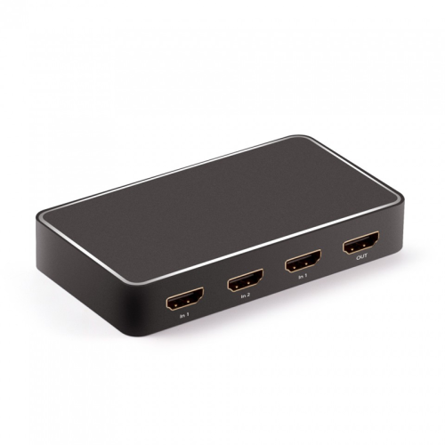 Greenconnect Переключатель HDMI V2.0+USB Charge 3 к 1 серия Greenline