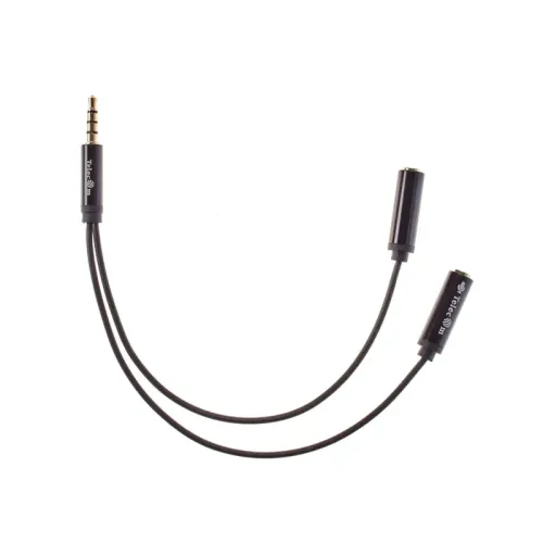 Кабель-адаптер/ Кабель-адаптер  3.5ST(M)/2*3.5 ST(F), 0.2м, Telecom PRO <TAV204M-0.2M>