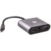 Aдаптер/ Aдаптер USB3.1 Type-CM-->HDMI +VGA+3XUSB +PD charging+TF+AUDIO,Aluminum Shell, VCOM <CU425> Aдаптер/ Aдаптер USB3.1 Type-CM-->HDMI +VGA+3XUSB +PD charging+TF+AUDIO,Aluminum Shell, VCOM <CU425>