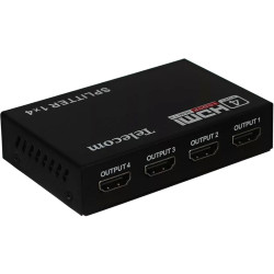 Разветвитель/ Разветвитель HDMI 1=>4 , каскадируемый , 1.4v+3D Telecom <TTS5020>