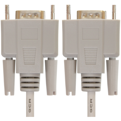 Greenconnect Кабель COM RS-232 порта соединительный 1.8m GCR-DB9CF2F-1.8m, 9F / 9F Premium, серый, пластиковый пакет Greenconnect Кабель COM RS-232 порта соединительный 1.8m GCR-DB9CF2F-1.8m, 9F / 9F Premium, серый, пластиковый пакет