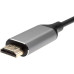 Кабель/ Кабель USB 3.1 Type-Cm --> HDMI A(m) 4K@60Hz,1.8m,Alum,iOpen(Aopen/Qust) <ACU423MC-1.8M>