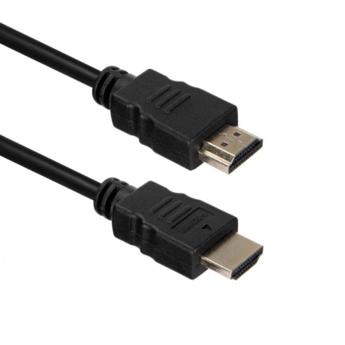 Кабель ACD-DHHM1-10B  ACD-DHHM1-10B  HDMI 1.4, Golden Plated,19m/19m, Черный, 1м (742163)