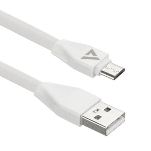 Кабели USB  ACD-Life MicroUSB ; USB-A TPE, 1м, белый (ACD-U920-M1W)