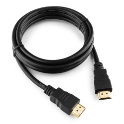 Кабель HDMI Cablexpert CC-HDMI4-5 1.5м, v2.0, 19M/19M, черный, позол.разъемы, экран, пакет (271866)