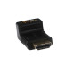 Переходник/ Переходник HDMI (M) <--> HDMI (F) угловой 90° VCOM <CA320>