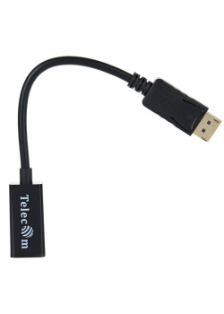 Кабель-переходник/ Кабель-переходник DP --> HDMI-F 0.2m , Telecom (TA553)