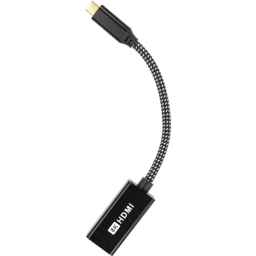 Адаптер/ Адаптер USB Type-Cm---->HDMI(f) , 4K@120HZ 8K@ 30Hz, Alum  Shell,Telecom  0.15м<TUC040>