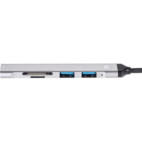 Адаптер/ Адаптер TypeC+adapter-->USB3.0+2USB2,0+SD+TF, VCOM <DH297> Адаптер/ Адаптер TypeC+adapter-->USB3.0+2USB2,0+SD+TF, VCOM <DH297>