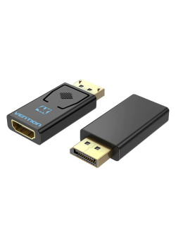 Адаптер-переходник Vention DisplayPort 20M > HDMI F 4K