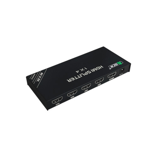 GCR Разветвитель HDMI 2.0, 1 на 4 выхода, 4К60Hz с функцией масштабирования Scaler, HDCP 2.3