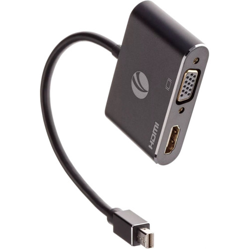 Кабель-переходник/ Кабель-переходник miniDisplayPort(M) ---> HDMI(F)+VGA(F)4K@30Hz VCOM Allum shell<CG646M-0.15> Кабель-переходник/ Кабель-переходник miniDisplayPort(M) ---> HDMI(F)+VGA(F)4K@30Hz VCOM Allum shell<CG646M-0.15>