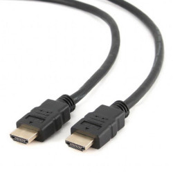 Кабель HDMI Cablexpert CC-HDMI4-15M, 15м, v1.4, 19M/19M, черный, позол.разъемы, экран, пакет {10} (065870)
