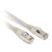 Кабель Hyperline Hyperline PC-LPM-STP-RJ45-RJ45-C6-1M-LSZH-GY Патч-корд U/FTP, экранированный, Cat.6 (100% Fluke Component Tested), LSZH, 1м, серый (010803)
