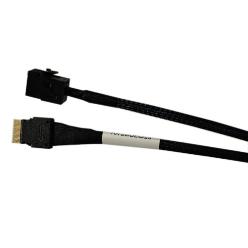 Кабель Amphenol  RSL38-1067  Slimline SASx4 (SFF8654) -to- HD MiniSAS x4 (SFF8643) 100cm,