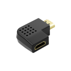 GCR Переходник HDMI - HDMI 19M / 19F угловой 90 градусов, GC-CV306