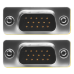 GCR Адаптер-переходник VGA/VGA 15M/15M, GCR-CV202