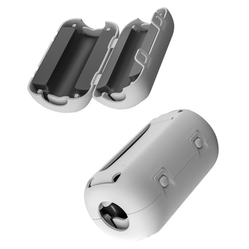 GCR Фильтр ферритовый сборный OD 7.3, белый (100 шт), GCR-53104