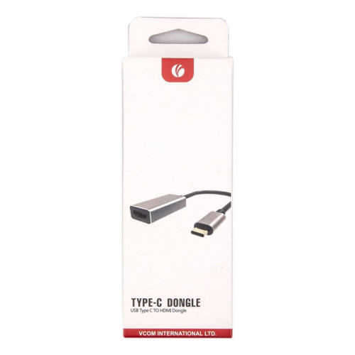 Aдаптер/ Aдаптер USB 3.1 Type-Cm -->HDMI A(f) 4K@30Hz, Aluminum Shell, VCOM<CU423MB>