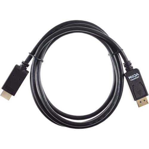 Кабель-переходник/ Кабель-переходник DisplayPort M-> HDMI M 4K@60Hz 1.8m VCOM (CG609-1.8M)