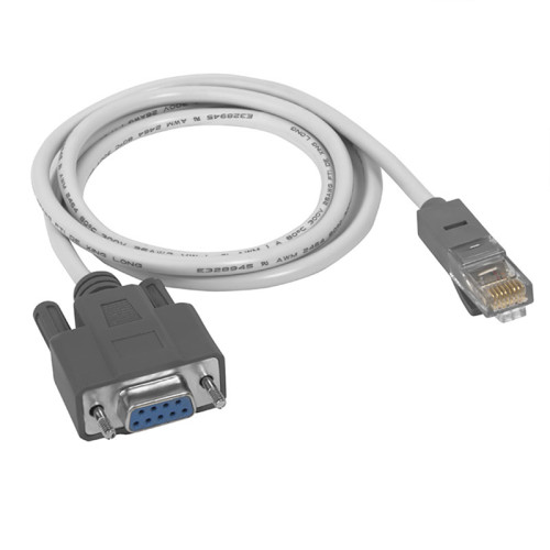 Greenconnect Адаптер-переходник 1.0m серый, DB9 RS-232 / RJ45 9F/8P8C, 30AWG, GCR-DB9LNC-1.0m