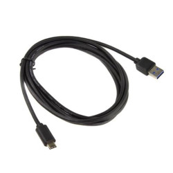 Кабель ACD Nexus 933A  ACD-U933A-C2B  USB 3.0 Gen1, USB-A male - USB-C male, 2м, 12В, 3А, Черный