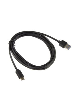 Кабель ACD Nexus 933A  ACD-U933A-C2B  USB 3.0 Gen1, USB-A male - USB-C male, 2м, 12В, 3А, Черный