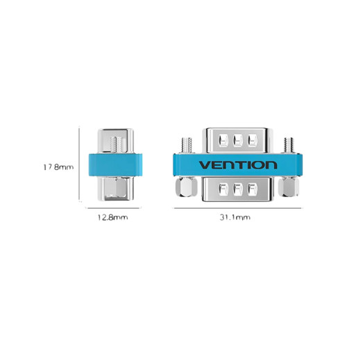 Адаптер переходник Vention VGA 15M/ VGA 15M