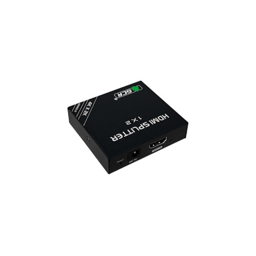 GCR Разветвитель HDMI 2.0, 1 на 2 выхода, 4К60Hz с функцией масштабирования Scaler, HDCP 2.3