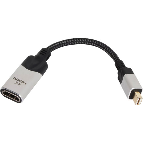 Адаптер/ Адаптер miniDisplayPort(M) ---> HDMI(F) 0.15m 4K@60Hz VCOM <CG616M-0.15>