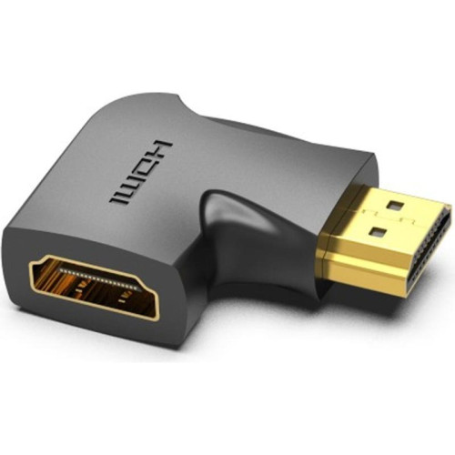 Адаптер-переходник Vention HDMI v2.0 19M/19F угол 90