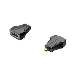 Адаптер-переходник Vention HDMI 19F/micro HDMI 19M