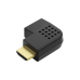 GCR Переходник HDMI - HDMI 19M / 19F угловой 90 градусов, GC-CV306