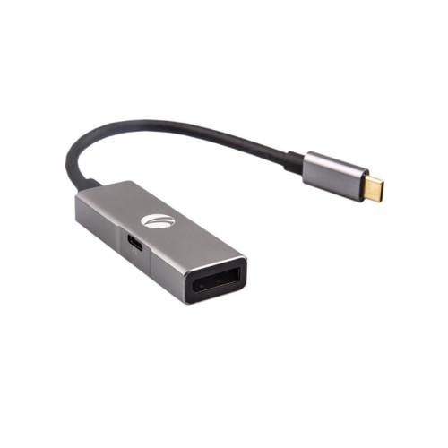 Aдаптер/ Aдаптер USB 3.1 Type-Cm --> DP(f) , 4K@60Hz, PD charging, Aluminum Shell, VCOM <CU453>