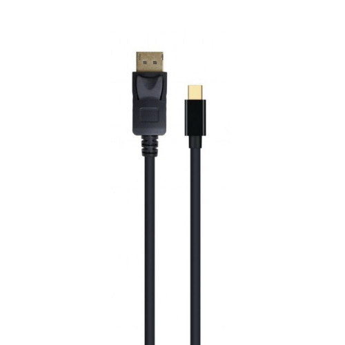 Кабель miniDP-DP Cablexpert CCP-mDP2-6 20M/20M, v.1.2, 4K, 1.8м, черный, позол.разъемы, пакет (CCP-mDP2-6) (104210)