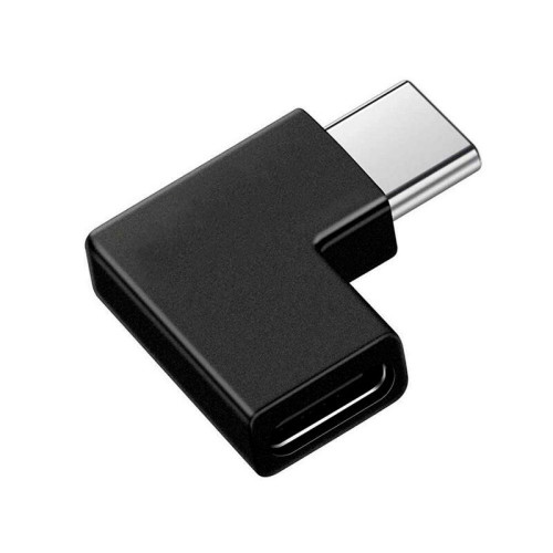 GCR Переходник USB 3.1 (USB 3.2 Gen 2) TypeC, M/F угловой L-типа, черный, 100W/5А, 10 Гбит/с, 4K, GCR-54944 GCR Переходник USB 3.1 (USB 3.2 Gen 2) TypeC, M/F угловой L-типа, черный, 100W/5А, 10 Гбит/с, 4K, GCR-54944