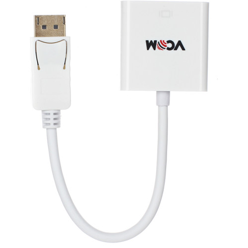 Кабель-переходник/ Кабель-переходник DisplayPort(M) ---> HDMI(F) 0.1m VCOM <CG553>